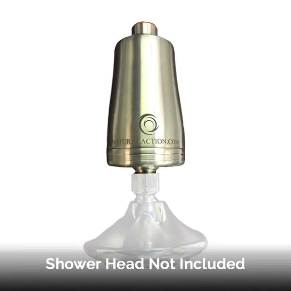 Natural Action stainless steel structured water shower unit — shower head not included