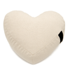 Heart Shaped Zafu Meditation Cushion - Cotton & Buckwheat Hulls