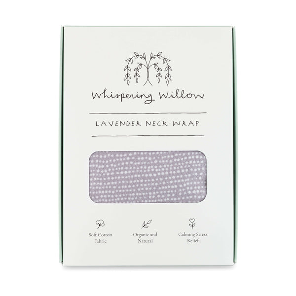 Experience ultimate relaxation with our Tranquil Gray Lavender Neck Wrap. This soothing neck wrap is perfect for relieving tension, reducing stress, and improving sleep quality.