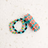 Confetti Seed Bead Rings Set of 3 – Handmade Fair Trade Jewelry