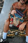 One of a Kind Mini Backpack - Recycled Rice Bag, Nepal