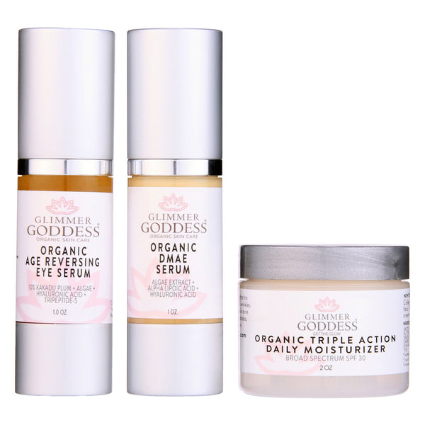 🌿 Organic Anti-Wrinkle Rejuvenation Kit – Tighten, Brighten & Moisturize