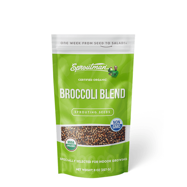 Organic Broccoli Blend Sprouting Seed by Sproutman, product image 1