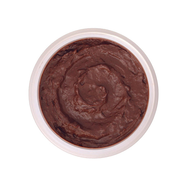 Organic Chocolate Cherry Face Mask texture and colour detail showing rich cocoa formula