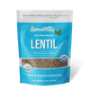 Organic Lentil Sprouting Seed from Sproutman, front view of the product