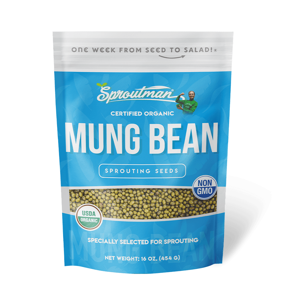 Organic Mung Bean Sprouting Seed from Sproutman, product image 1