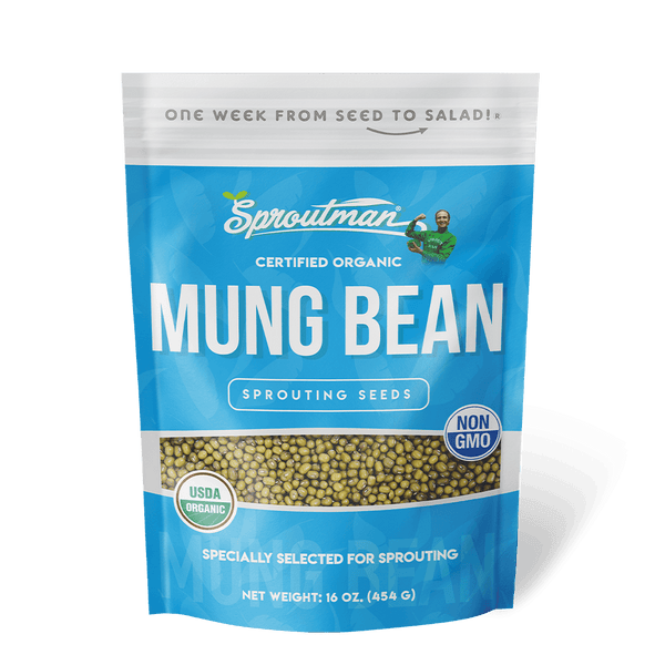 Organic Mung Bean Sprouting Seed from Sproutman, product image 1