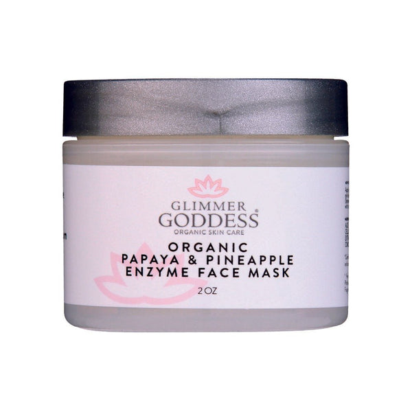 Organic Papaya & Pineapple Enzyme Face Mask – Gentle Exfoliating Treatment