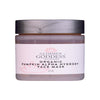 Organic Pumpkin AHA Face Mask by Glimmer Goddess in amber glass jar on a clean white surface
