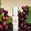 Organic resveratrol instant firming serum by Glimmer Goddess visibly smoothing fine lines on skin