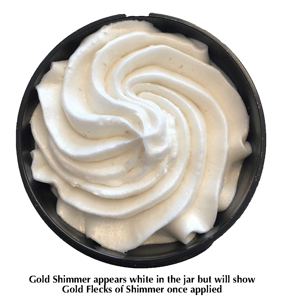 Organic Shimmer Body Butter Trio – 3 x 2 oz Travel Set | Glimmer Goddess®