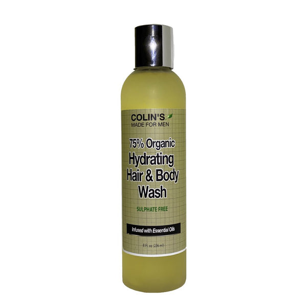 Glimmer Goddess organic sulfate-free hair and body wash 2-in-1 gentle cleanser with aloe vera and Pro-Vitamin B5, handcrafted in Texas