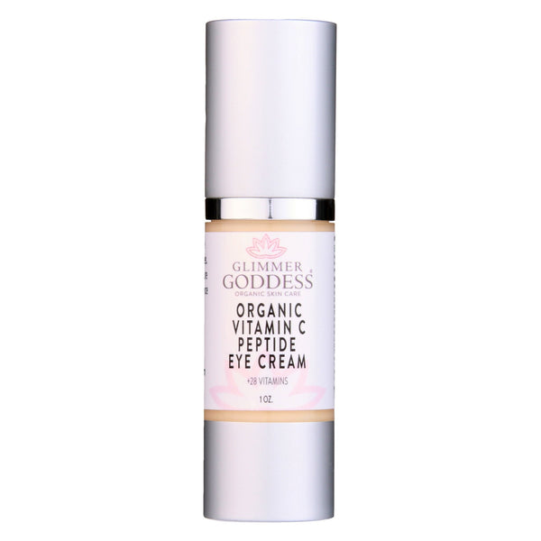 Organic Vitamin C Eye Serum – Peptide Treatment for Dark Circles & Fine Lines