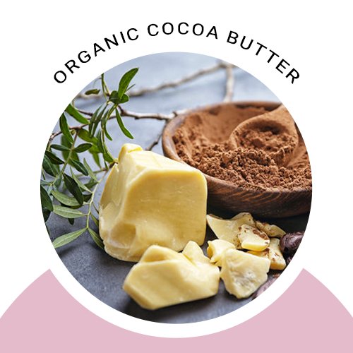 Close-up of whipped body butter texture made with shea butter and coconut oil by Glimmer Goddess