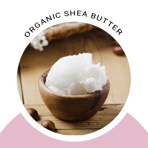 Organic whipped body butter travel size jar for deep hydration and firming of mature skin