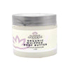 Glimmer Goddess organic whipped shea body butter 2 oz travel size jar for dry and eczema-prone skin