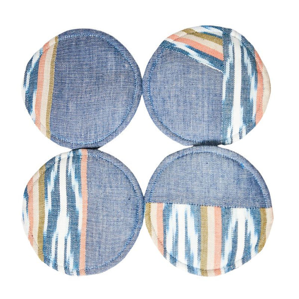 Circular Woven Guatemalan Coasters