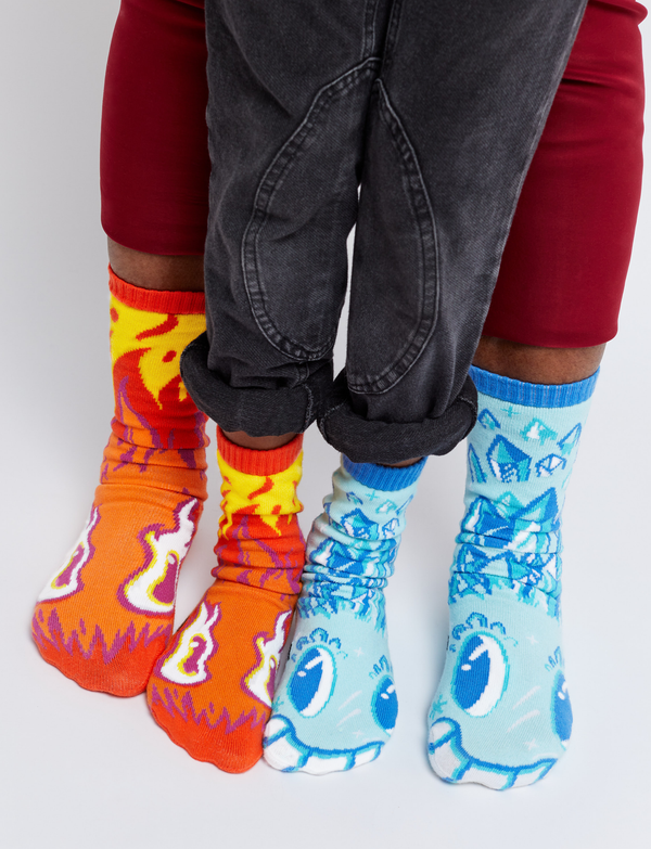 BURNIE & ICEY MATCHY MISMATCHY SOCKS GIFT SET