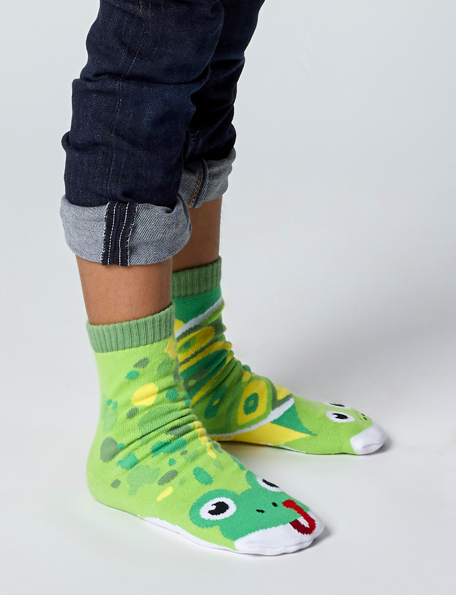 Embark on an undersea adventure with our Frog & Turtle Mismatched Socks. These adorable socks feature playful designs and are perfect for sparking imagination and creativity. Not only are they fun and stylish, but they also promote empathy and acceptance. Order yours today!