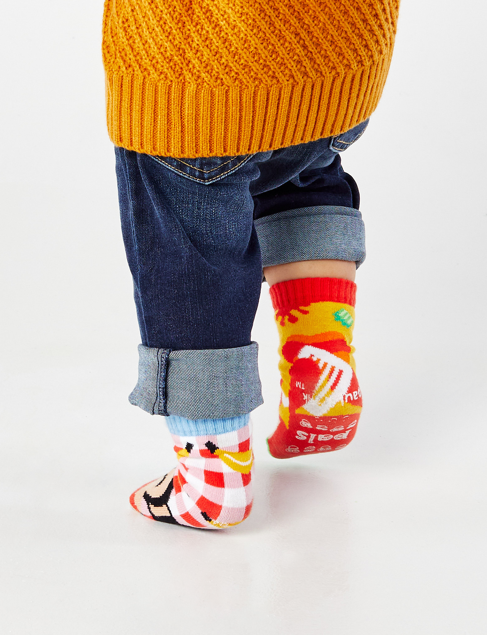 KIDS JULIUS & BOB NO SLIP SOCKS