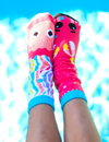 KIDS CRAB & JELLYFISH NO SLIP SOCKS