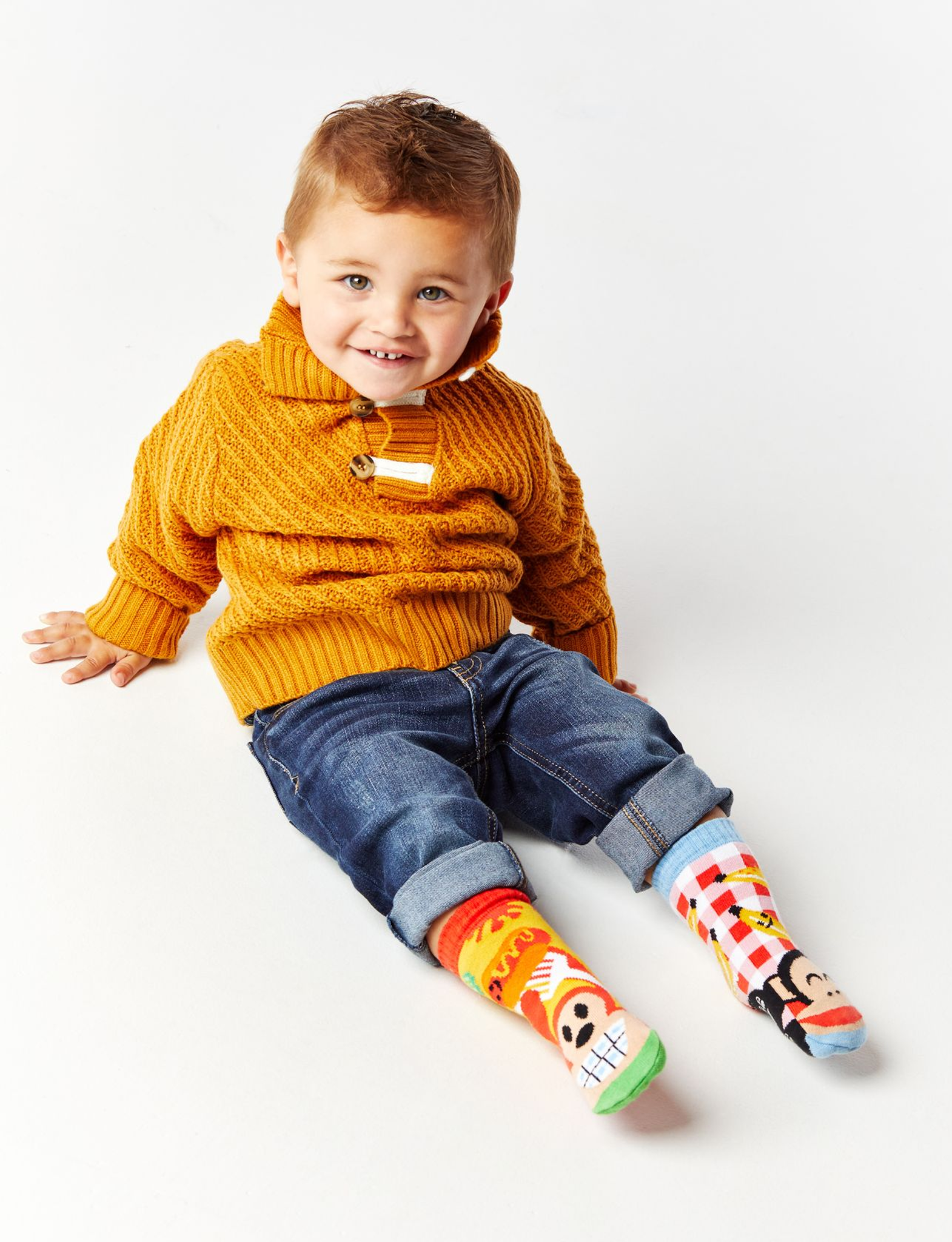 KIDS JULIUS & BOB NO SLIP SOCKS