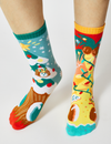 ADULT PINEY & COCO CHRISTMAS SOCKS