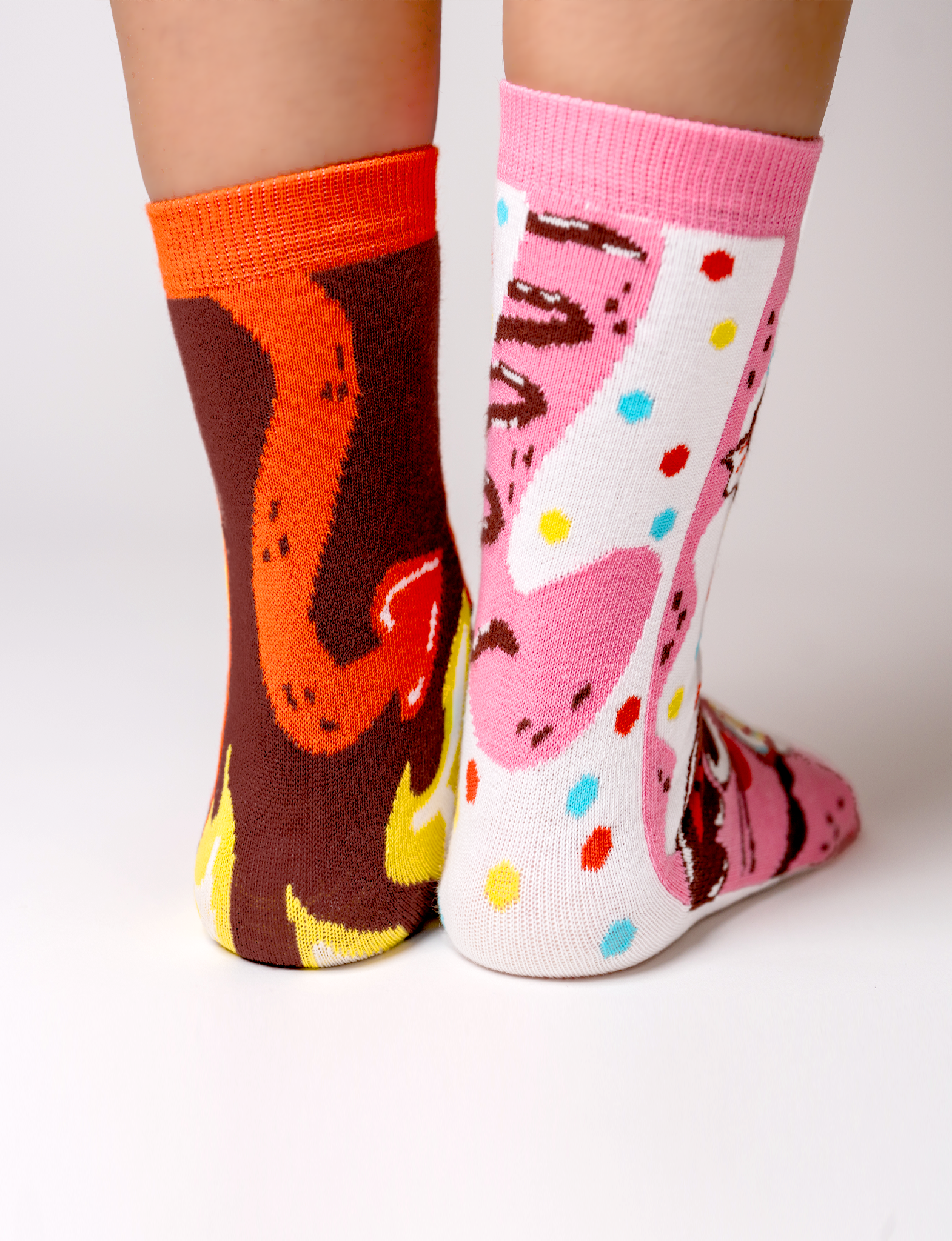 ADULT PURRTY SWEET & FELINE SPICY SOCKS