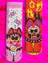 ADULT PURRTY SWEET & FELINE SPICY SOCKS