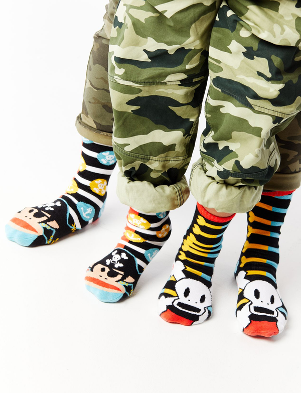 JULIUS & SKURVY MATCHY MISMATCHY SOCKS SET