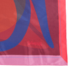 Colorful fabric with abstract design and 'Wrapper' branding on a white background
