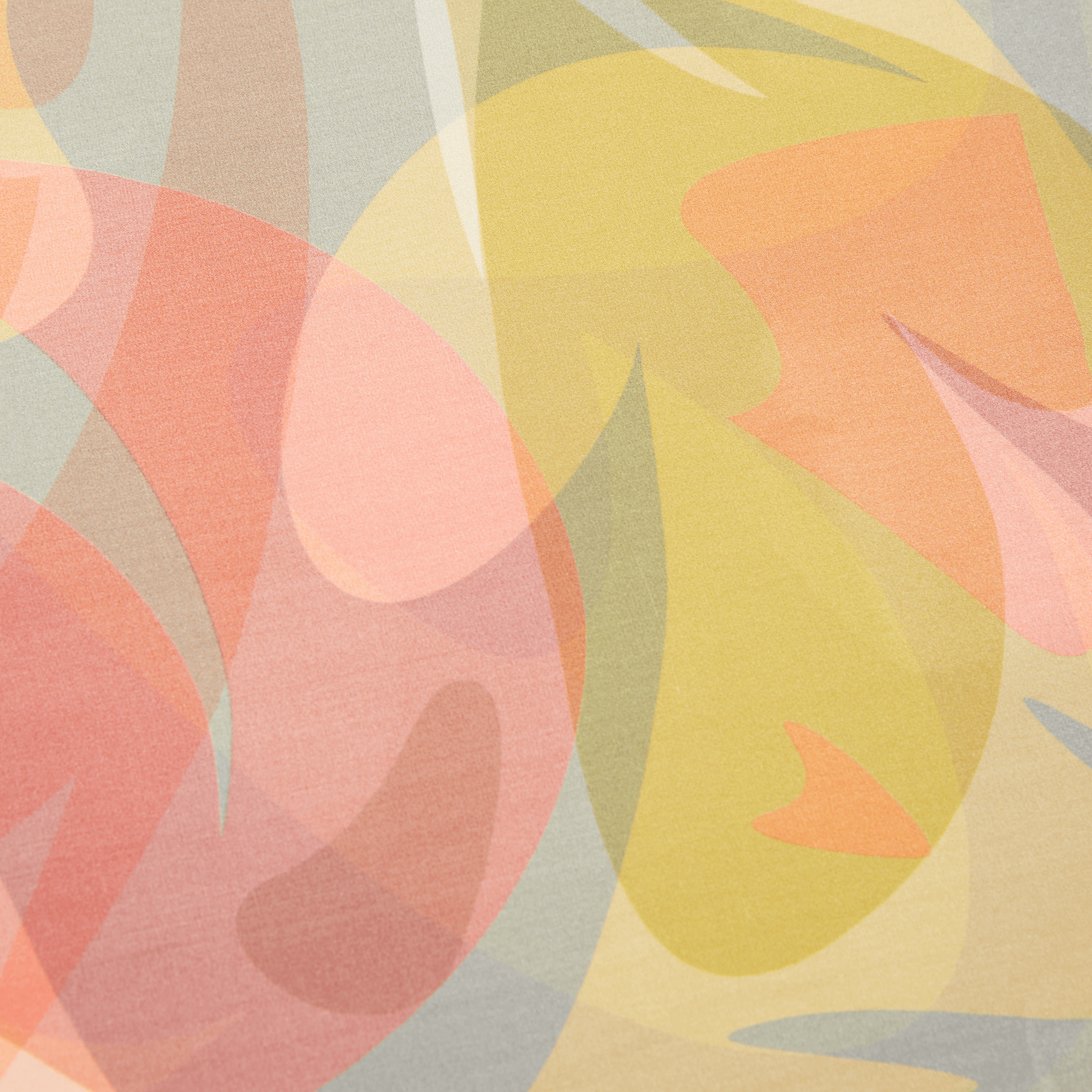 Abstract pattern with colorful shapes on a textured background