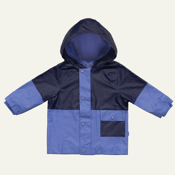 Eco-Friendly Fun: The Colorblock Raincoat for Little Adventurers! (2Y-10Y)