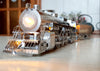 POLAR STEEL Mechanical Steam Train Model Building Kit