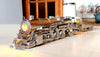 POLAR STEEL Mechanical Steam Train Model Building Kit