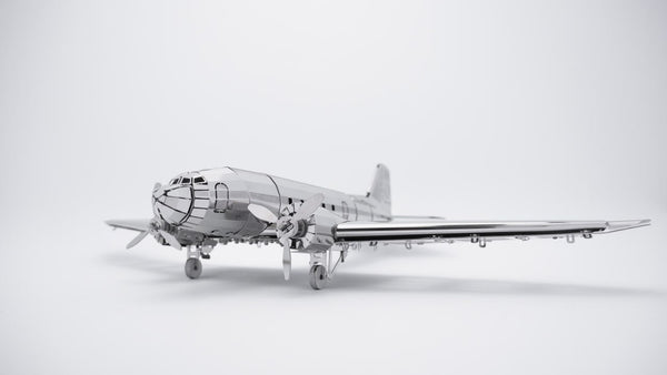Douglas DC-3 Mechanical Model Kit - Metal Time Workshop