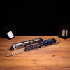 POLAR STEEL Mechanical Steam Train Model Building Kit