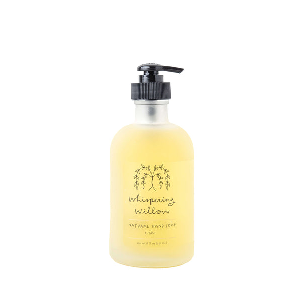 Unwind with Chai Spice: Aromatherapy Hand Wash in a Luxe Glass Bottle (Refillable, Plastic-Free)