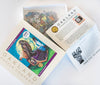 Open box of the Raven Never More jigsaw puzzle from Oakland Puzzle Company