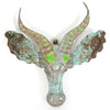 Springbok Animal Mask - Recycled Metal Wall Art