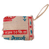 Recycled Fringe Clutch - Upcycled Jute Rice Bag Bag