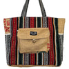 Recycled Travel Tote Delhi - Upcycled Rice Bag Tote