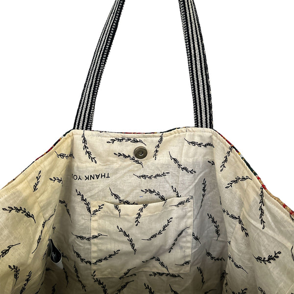 Recycled Travel Tote Delhi displayed as a finished eco-friendly carryall