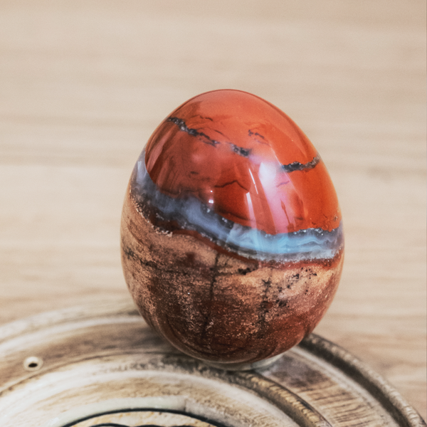 Red Jasper Yoni Eggs