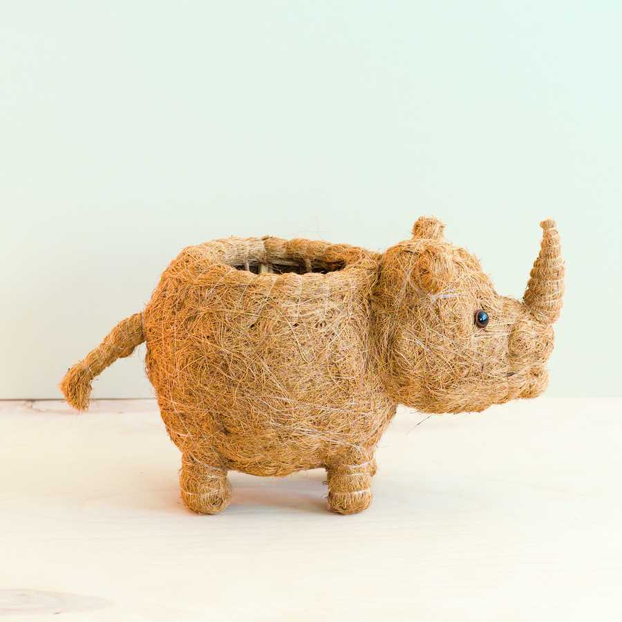 Rhino Planter - Coco Coir Pot | LIKHÂ