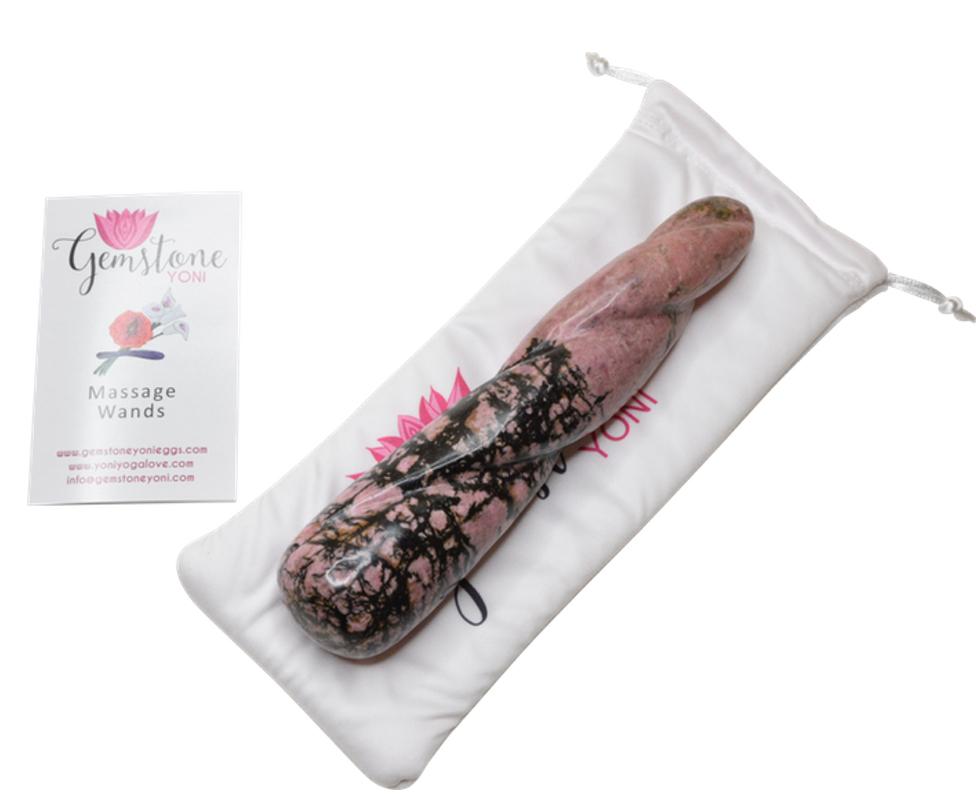 Rhodonite Yoni Wand: Awaken Your Sexual Energy and Your Feminine Power