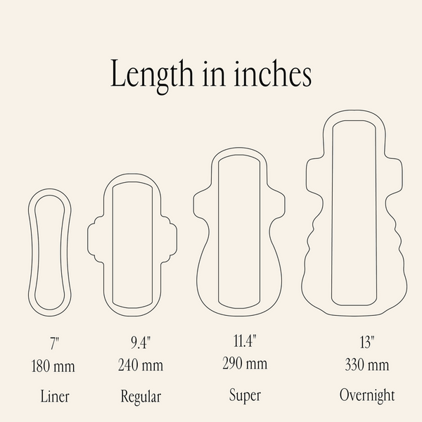 Organic Pads with Wings - Regular Absorbency