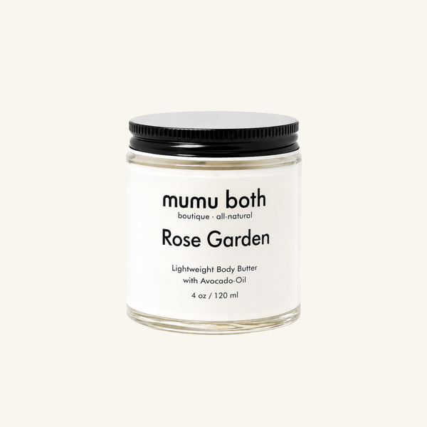 Rose Garden Lightweight Body Butter with Avocado Oil – 4 oz