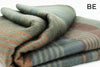 Striped Alpaca Bed Blanket – Soft, Warm & Lightweight | Purely Alpaca