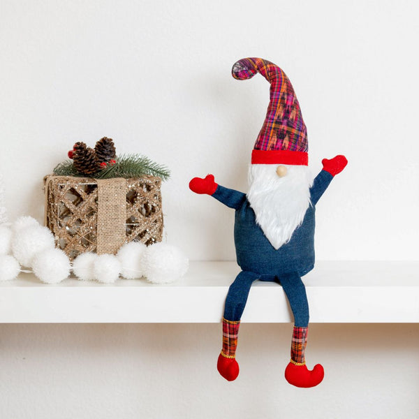 Add a touch of whimsy to your home with our adorable Giant Sitting Gnome. Made from sustainable materials and featuring a festive design, this gnome is perfect for any occasion. Order yours today!